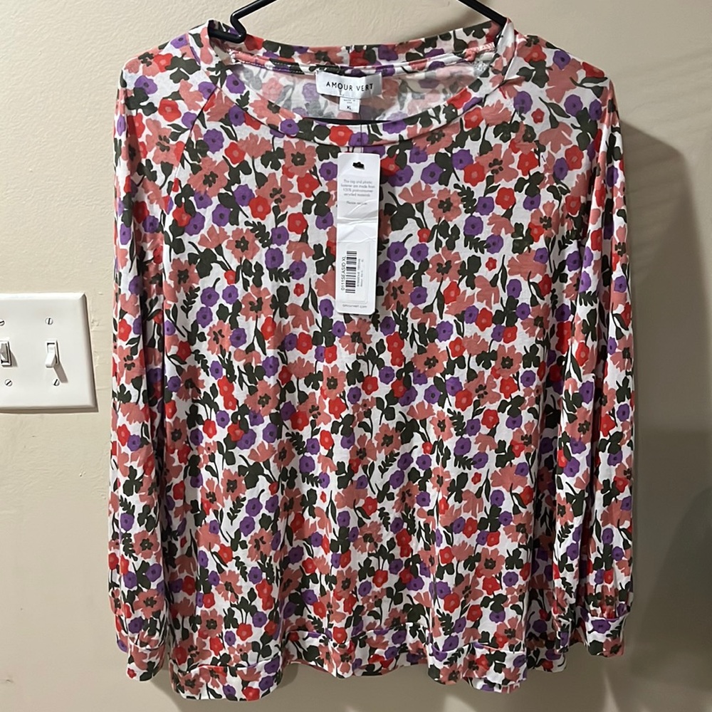 Amour Vert Floral Top